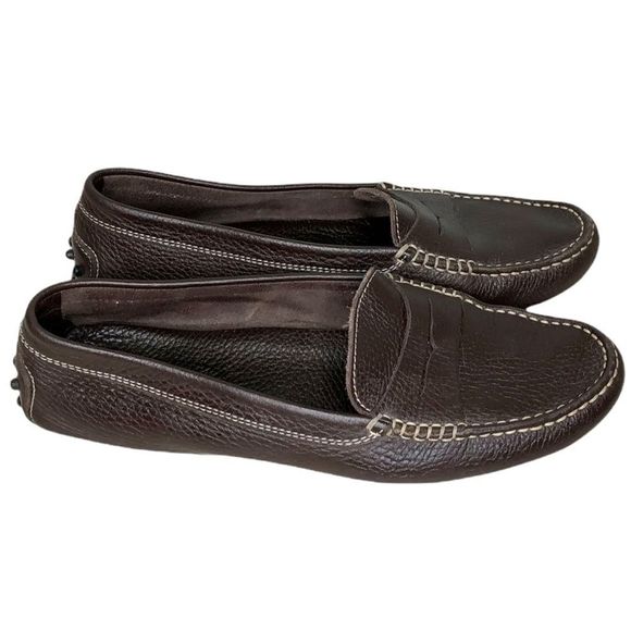 Tod's Shoes - TODS Driving Loafers Shoes Leather Size 40EU